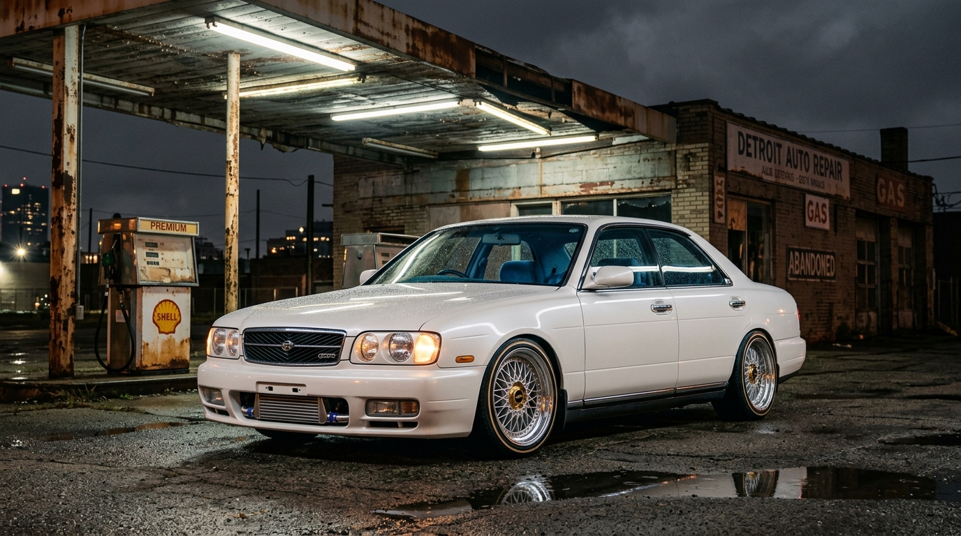 日産 グロリア(Y33) ホイール・タイヤサイズ表｜純正〜インチアップ〜ツライチ スタンス限界