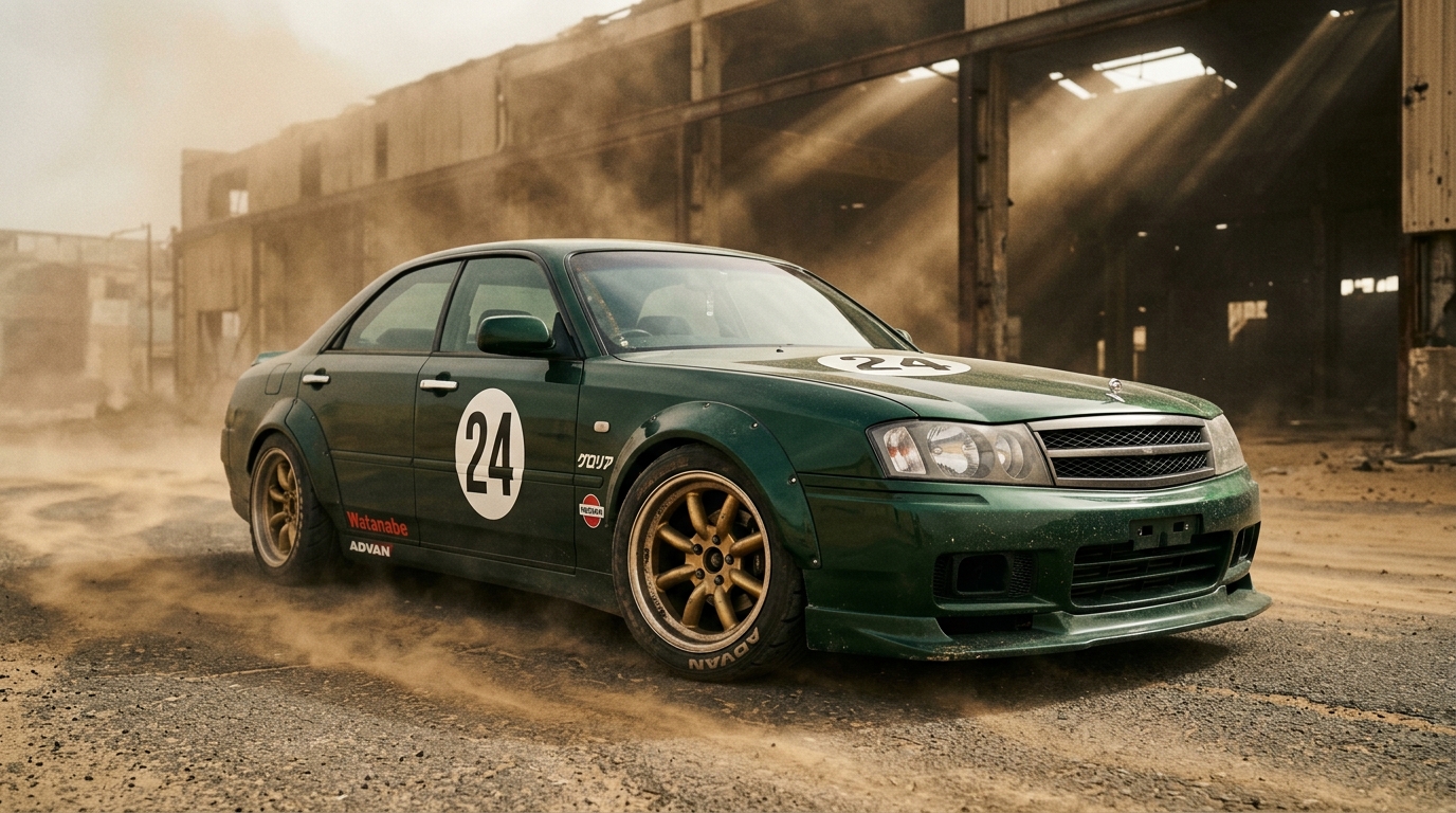 日産 グロリア(Y34) ホイール・タイヤサイズ表｜純正〜インチアップ〜ツライチ スタンス限界