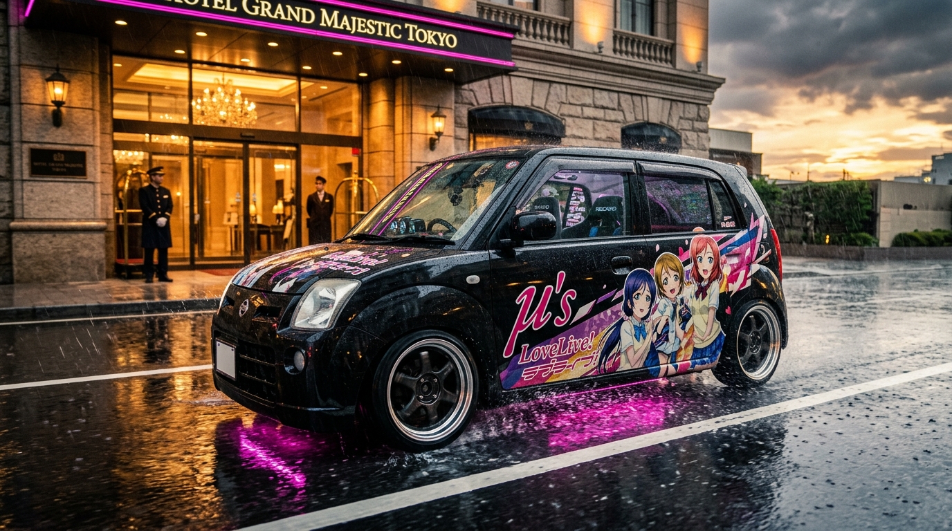 日産 ピノ(HC24S) ホイール・タイヤサイズ表｜純正〜インチアップ〜ツライチ スタンス限界