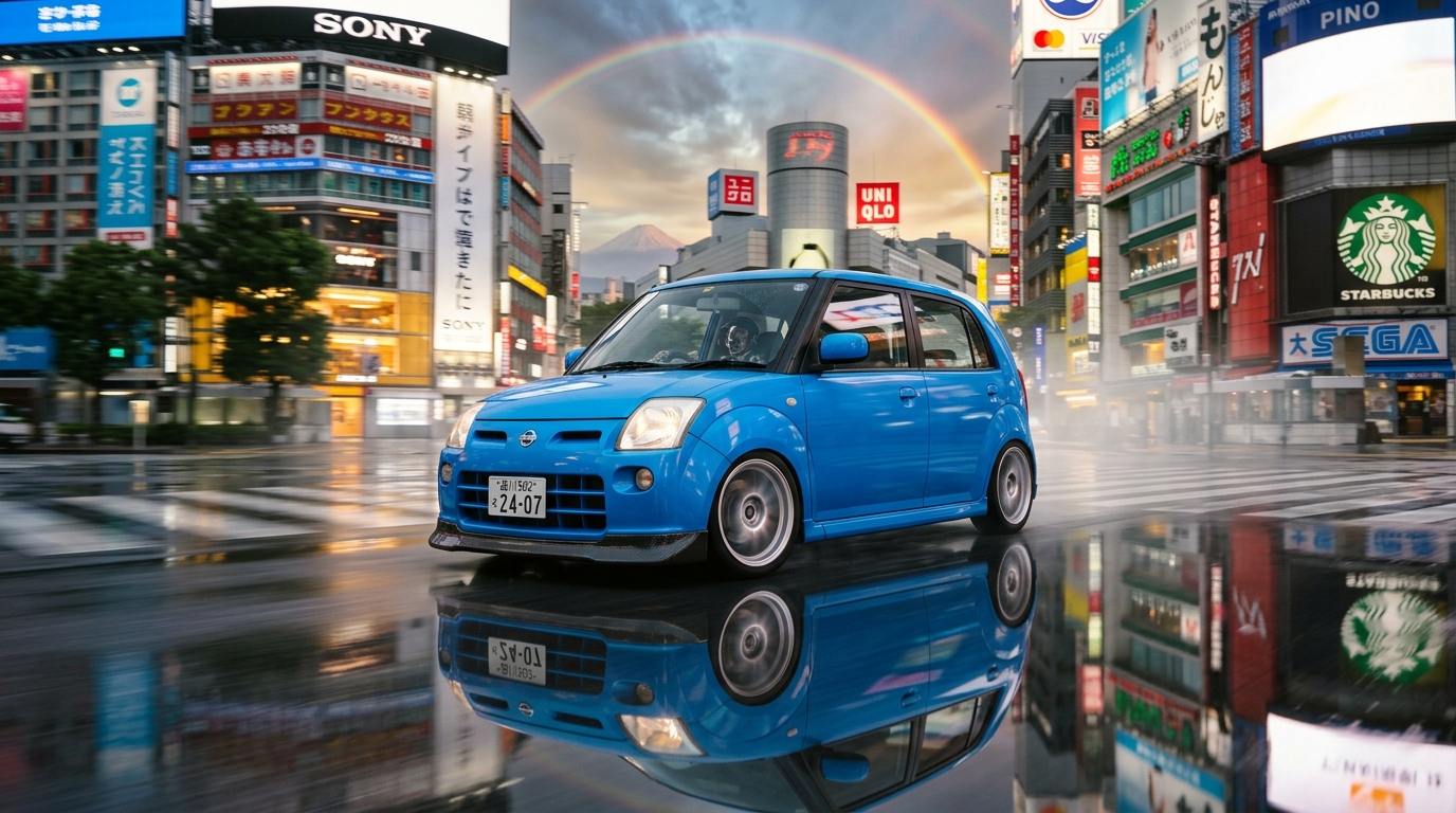 日産 ピノ(HC24S) ホイール・タイヤサイズ表｜純正〜インチアップ〜ツライチ シネマティック