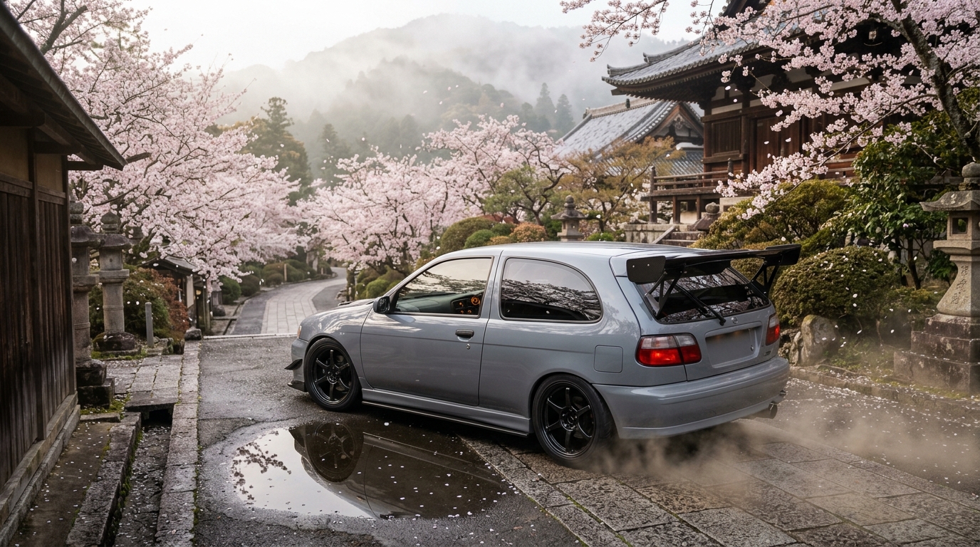 日産 パルサー(N15) ホイール・タイヤサイズ表｜純正〜インチアップ〜ツライチ アクション