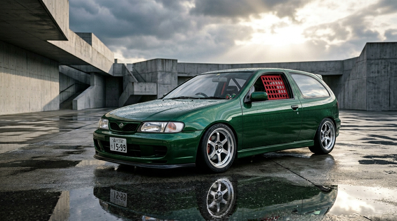 日産 パルサー(N15) ホイール・タイヤサイズ表｜純正〜インチアップ〜ツライチ カルチャー
