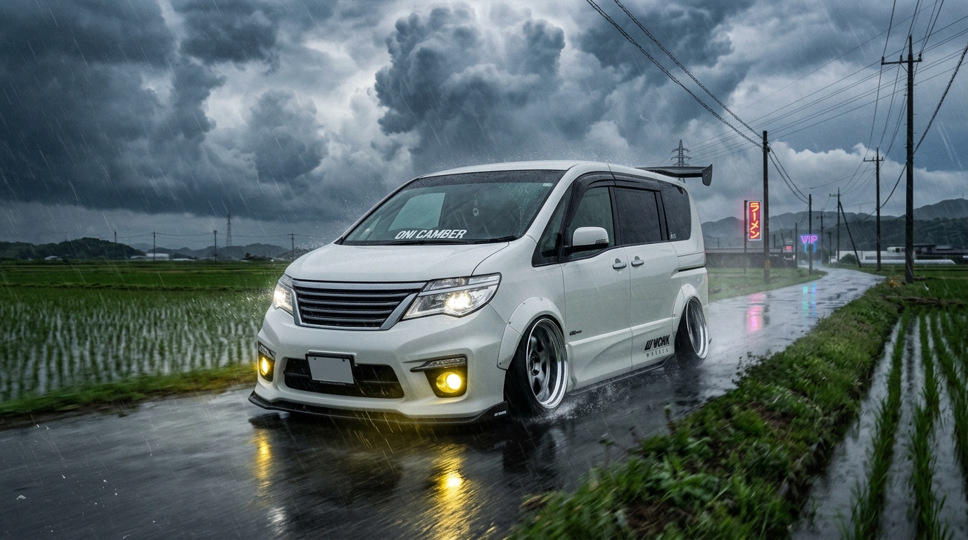 日産 セレナ(C25) ホイール・タイヤサイズ表｜純正〜インチアップ〜ツライチ シネマティック