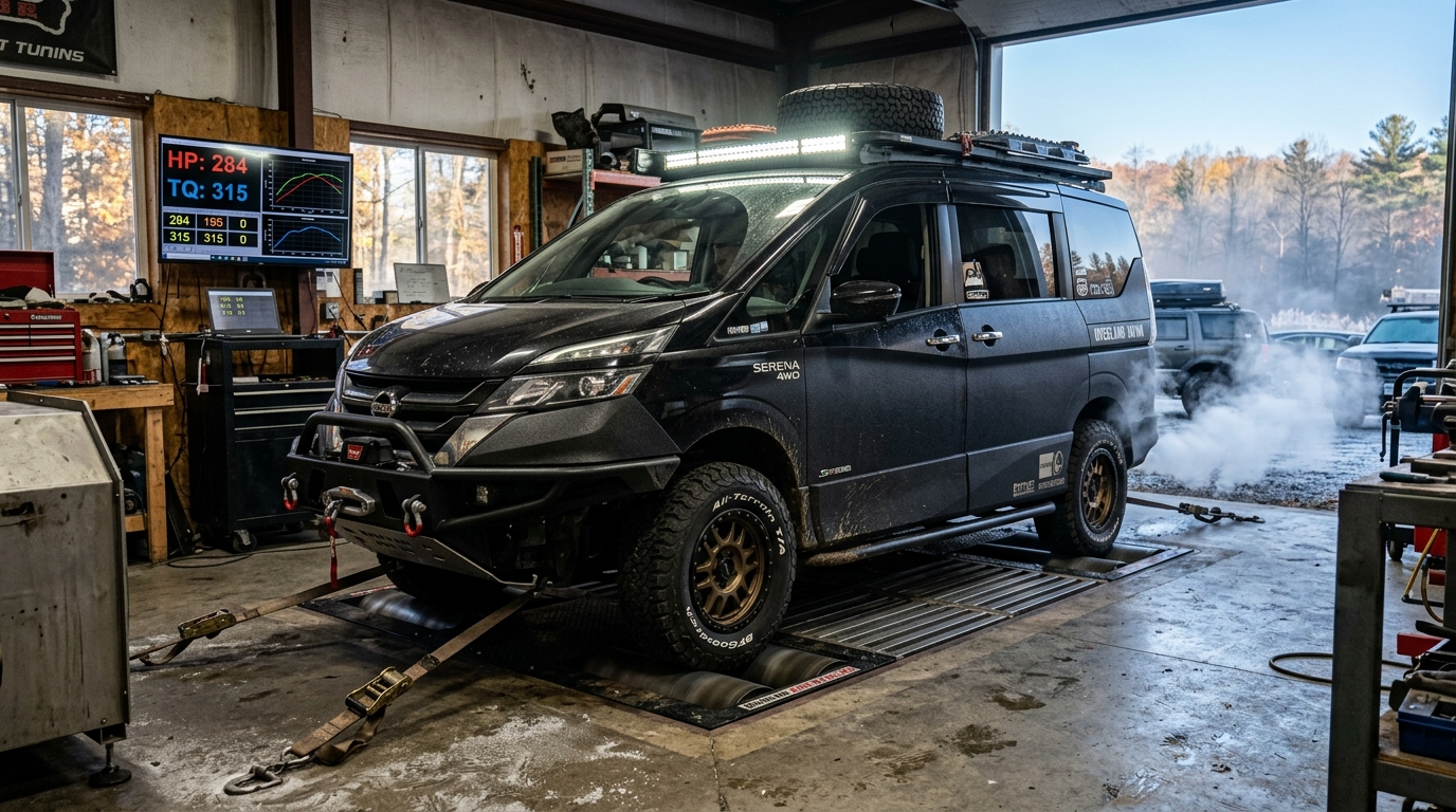 日産 セレナ(C27) ホイール・タイヤサイズ表｜純正〜インチアップ〜ツライチ ディテール