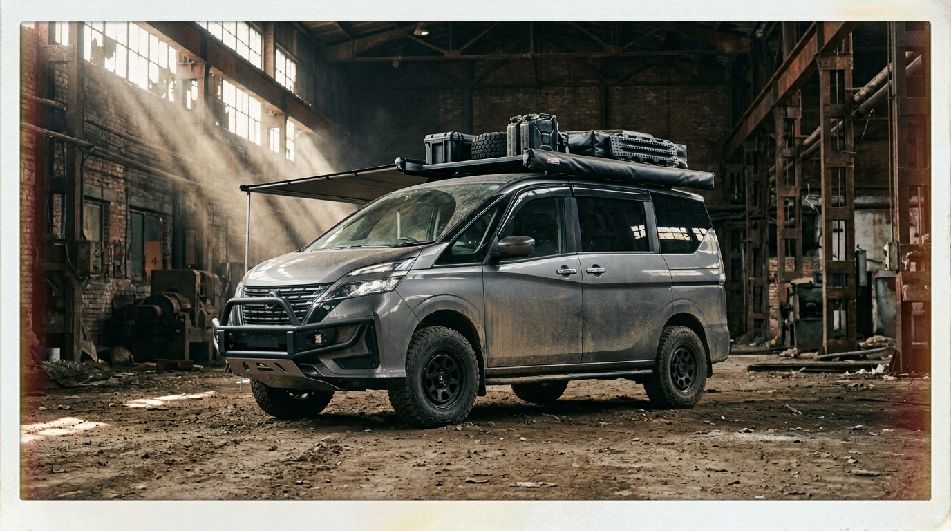 日産 セレナ(C28) ホイール・タイヤサイズ表｜純正〜インチアップ〜ツライチ シネマティック