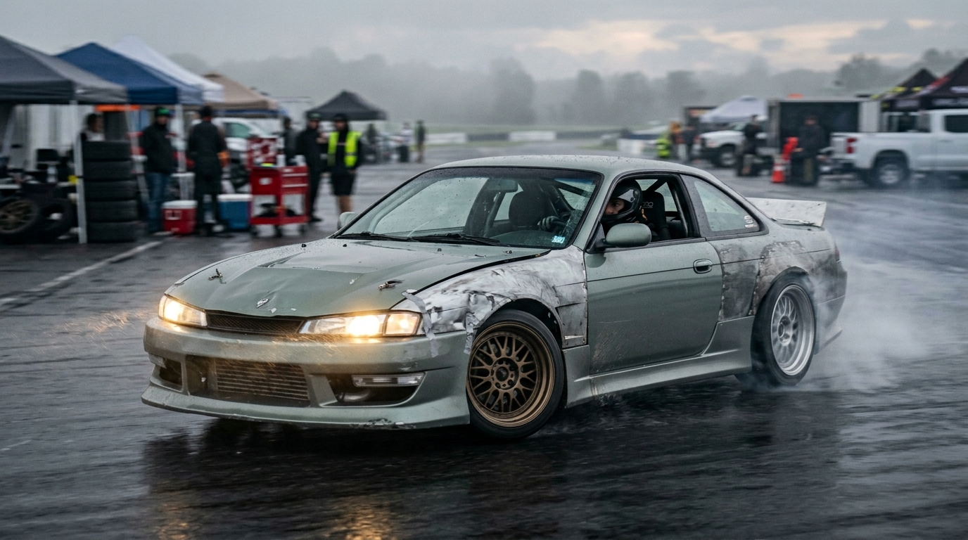 日産 シルビア(S14) ホイール・タイヤサイズ表｜純正〜インチアップ〜ツライチ スタンス限界