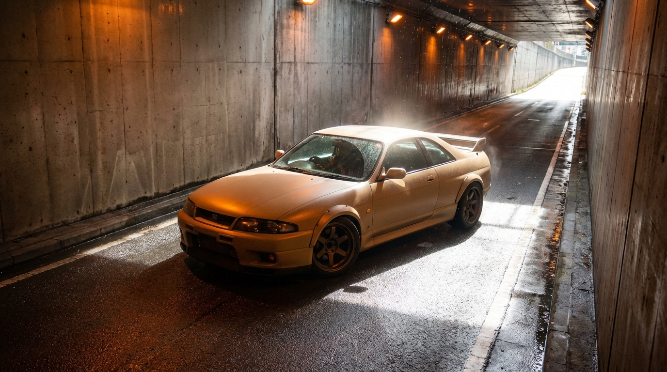 日産 スカイライン(R33) ホイール・タイヤサイズ表｜純正〜インチアップ〜ツライチ スタンス限界