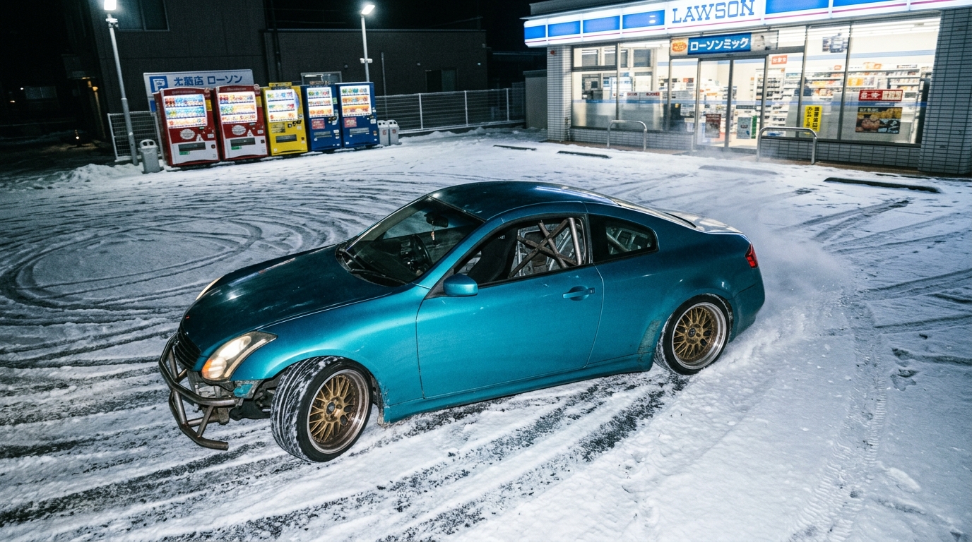 日産 スカイライン(V35) ホイール・タイヤサイズ表｜純正〜インチアップ〜ツライチ カルチャー