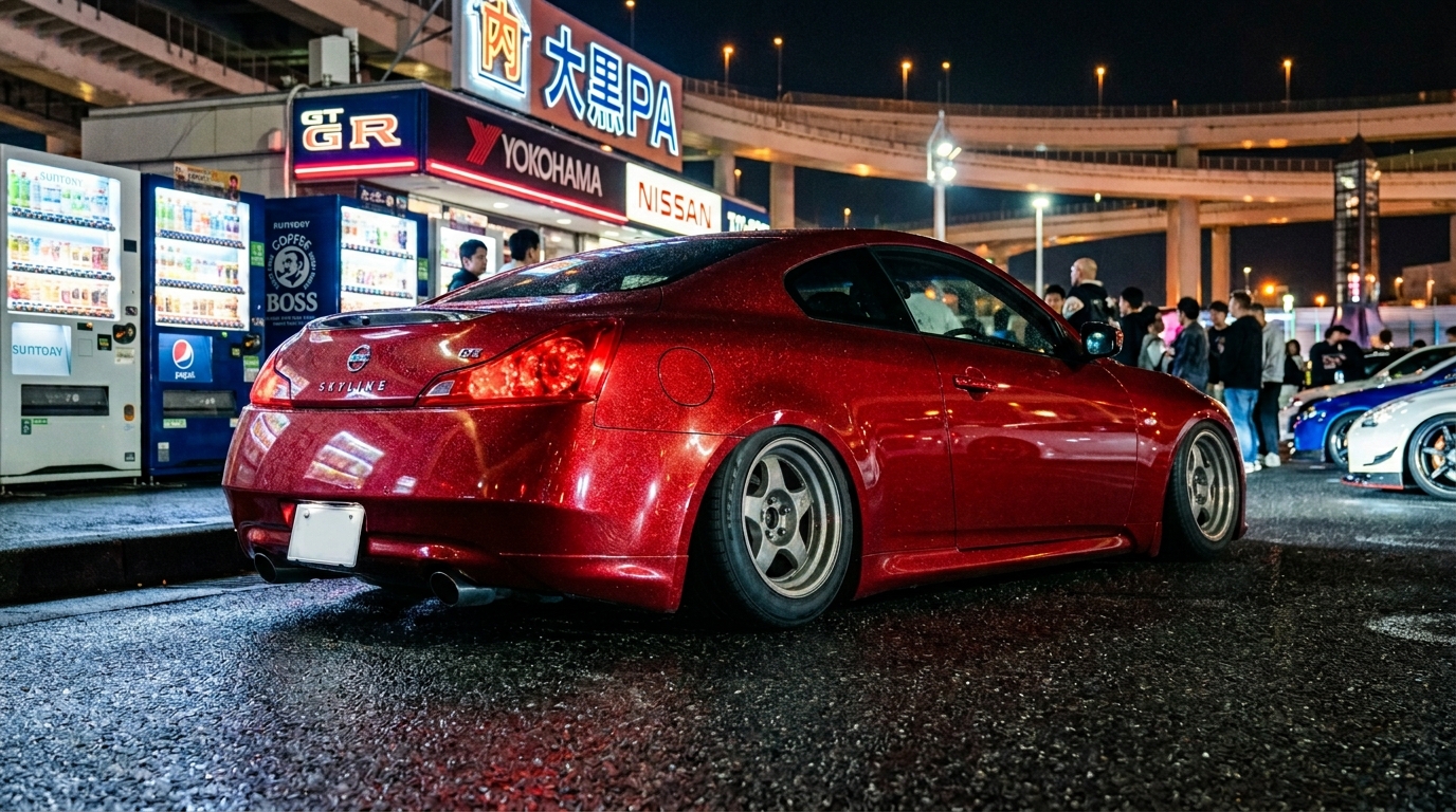 日産 スカイライン(V36) ホイール・タイヤサイズ表｜純正〜インチアップ〜ツライチ アクション