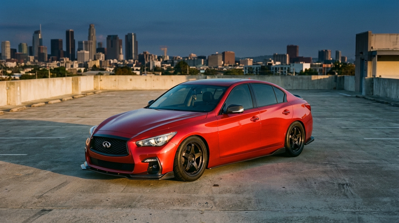 日産 スカイライン_V37_2014-(V37) ホイール・タイヤサイズ表｜純正〜インチアップ〜ツライチ アクション