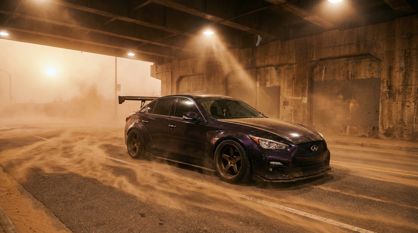 日産 スカイライン_V37_2014-(V37) ホイール・タイヤサイズ表｜純正〜インチアップ〜ツライチ スタンス限界