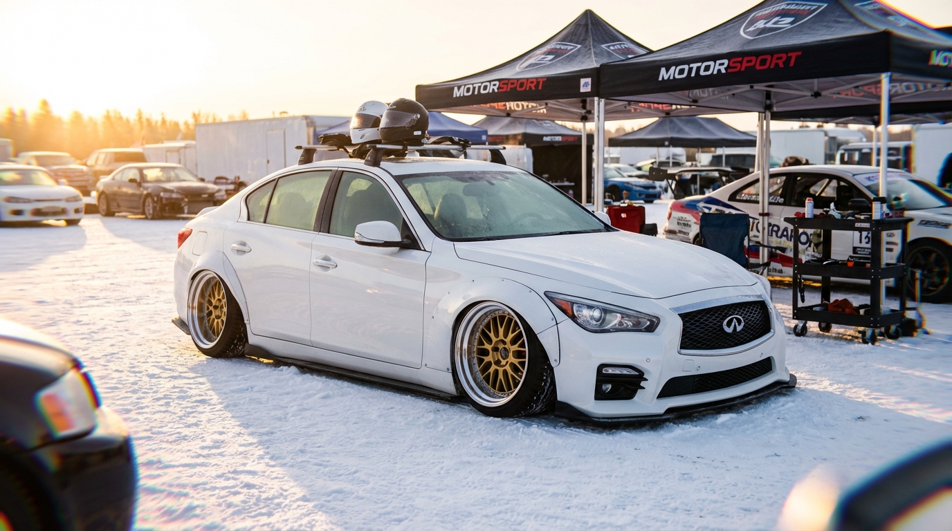 日産 スカイライン_V37_2014-(V37) ホイール・タイヤサイズ表｜純正〜インチアップ〜ツライチ シネマティック