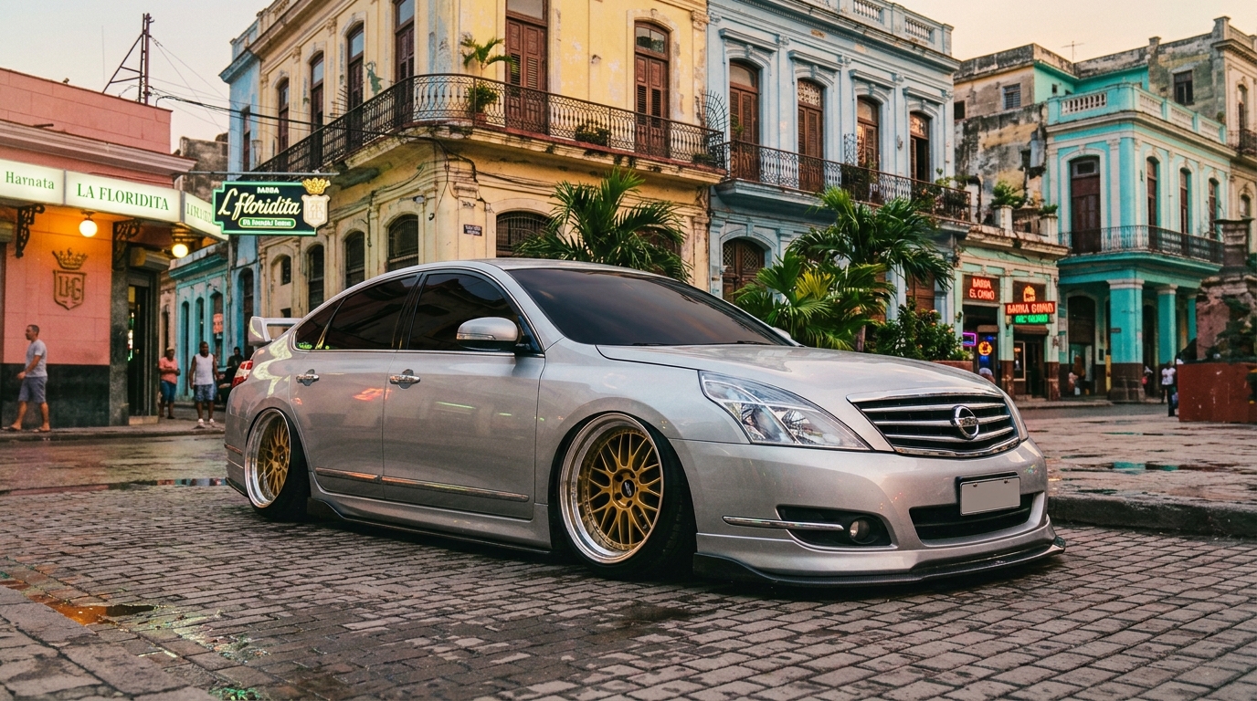 日産 ティアナ(J31) ホイール・タイヤサイズ表｜純正〜インチアップ〜ツライチ アクション