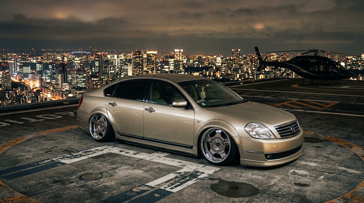 日産 ティアナ(J31) ホイール・タイヤサイズ表｜純正〜インチアップ〜ツライチ カルチャー