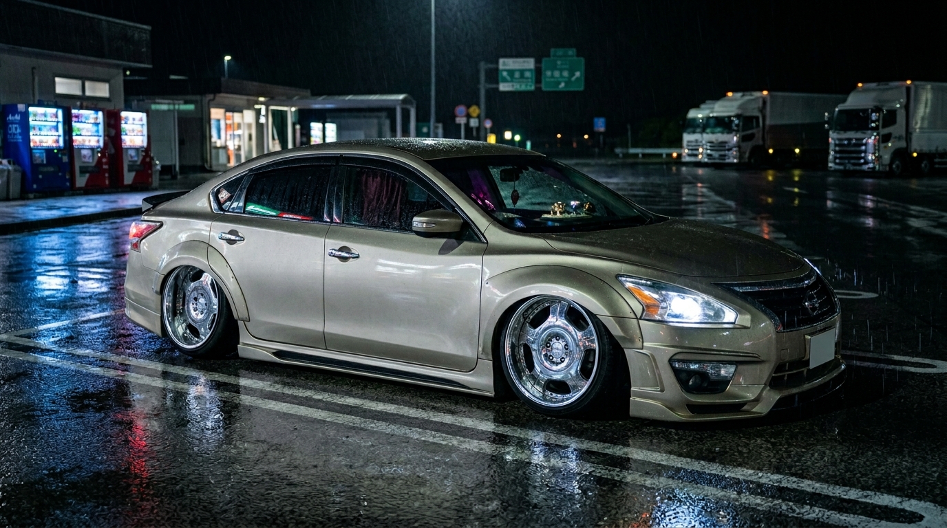 日産 ティアナ(L33) ホイール・タイヤサイズ表｜純正〜インチアップ〜ツライチ アクション