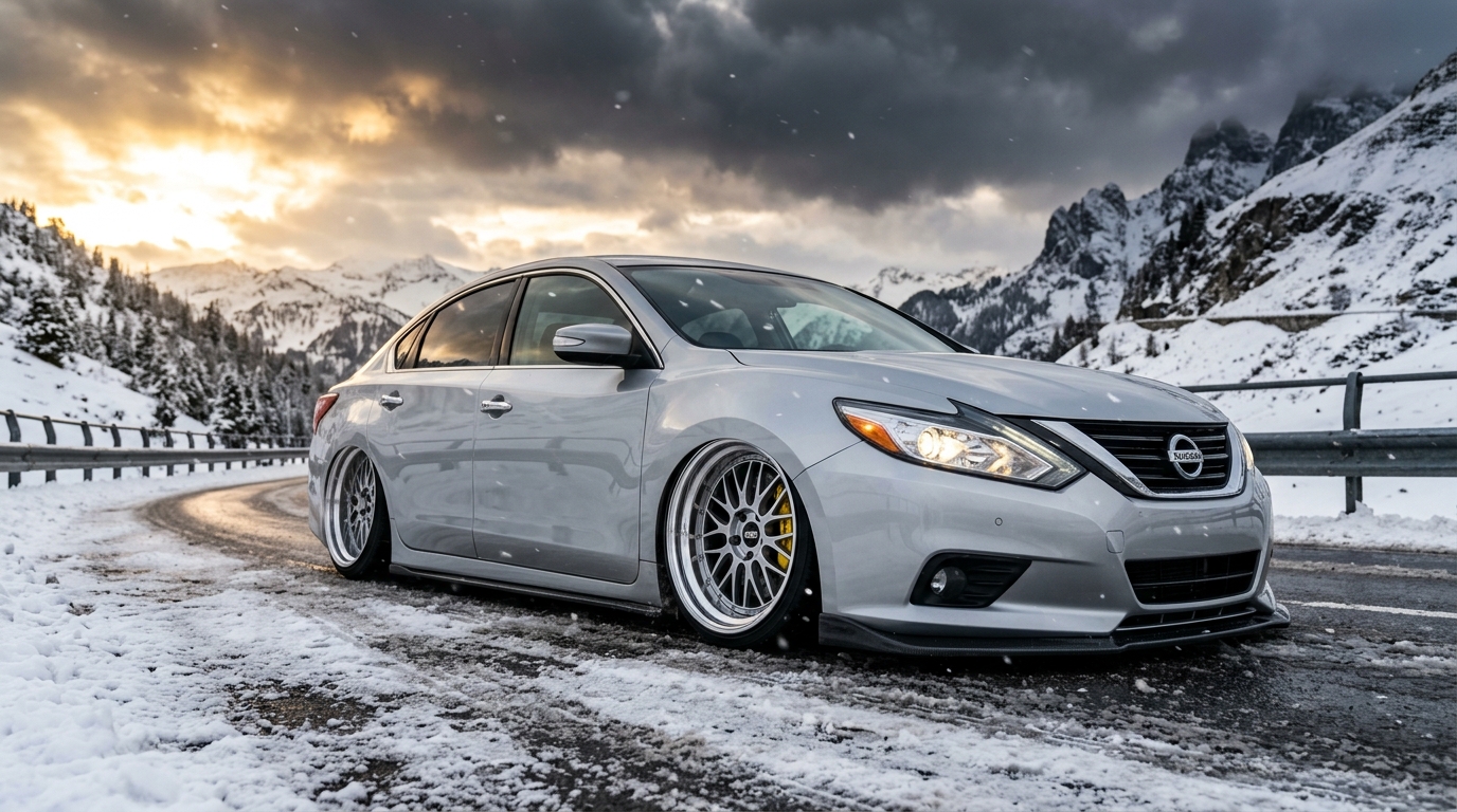 日産 ティアナ(L33) ホイール・タイヤサイズ表｜純正〜インチアップ〜ツライチ シネマティック