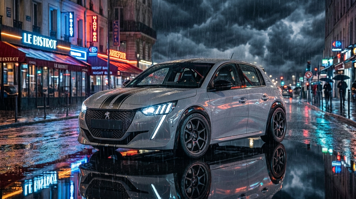 プジョー 208_2代目_P21_2020-(P21) ホイール・タイヤサイズ表｜純正〜インチアップ〜ツライチ スタンス限界