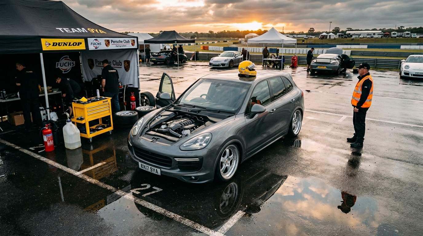 ポルシェ カイエン (9PA 02-10) 走りを変える、最初の一手｜タイヤ＆ホイール【PCD 5×130】 アクション