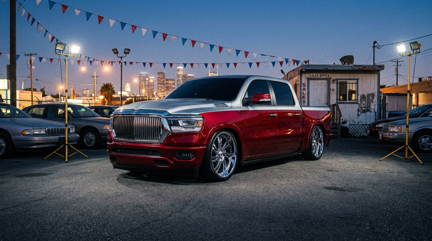 RAM 1500 2019(2019-) ホイール・タイヤサイズ表|純正〜インチアップ〜ツライチ カルチャー