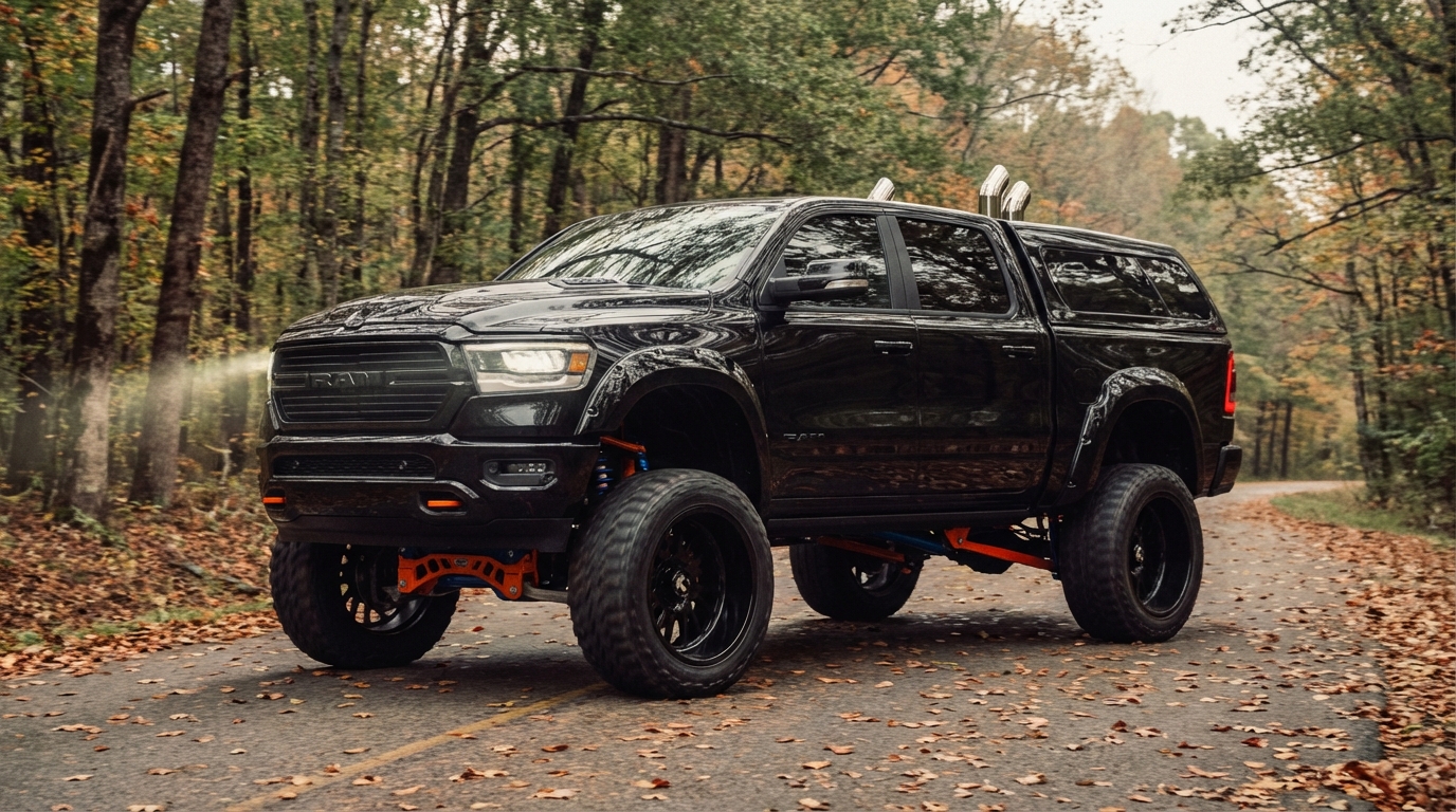 RAM 1500 2019(2019-) ホイール・タイヤサイズ表|純正〜インチアップ〜ツライチ スタンス限界