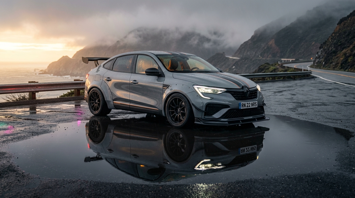 ルノー アルカナ (初代 21-) 本気の足元、ここから始まる｜タイヤ＆ホイールガイド【PCD 5×114.3】 アクション