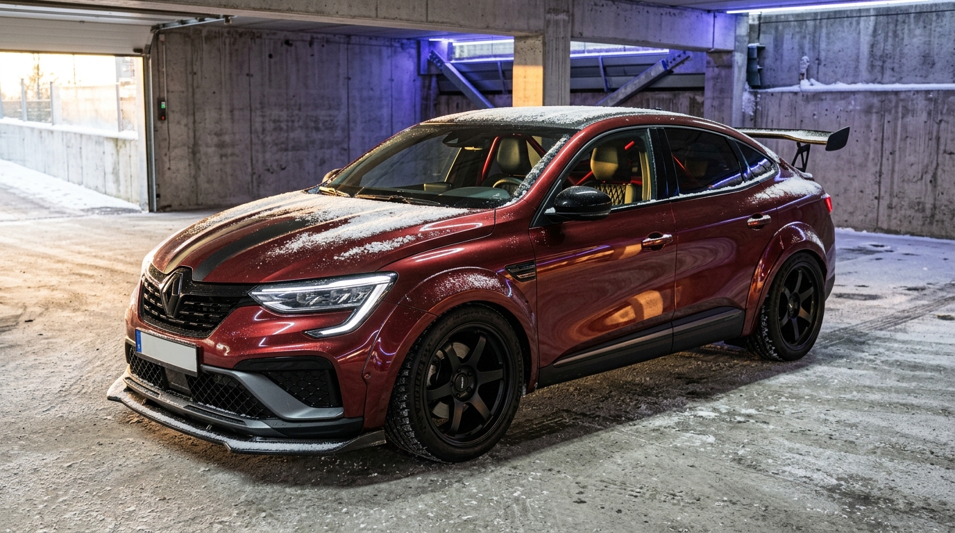 ルノー アルカナ (初代 21-) 本気の足元、ここから始まる｜タイヤ＆ホイールガイド【PCD 5×114.3】 スタンス限界