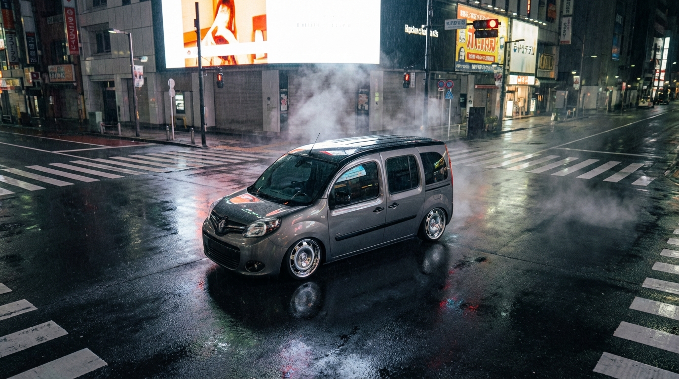 ルノー カングー(2007-2021) ホイール・タイヤサイズ表｜純正〜インチアップ〜ツライチ スタンス限界