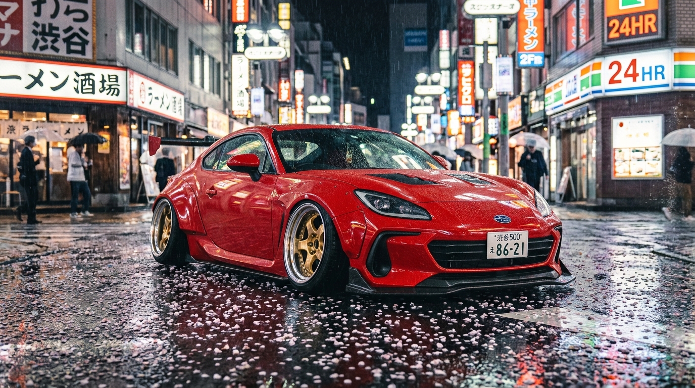 スバル BRZ (2代目 ZD8 21-) コーナーで差がつく足回り｜タイヤ＆ホイール【PCD 5×100】 スタンス限界