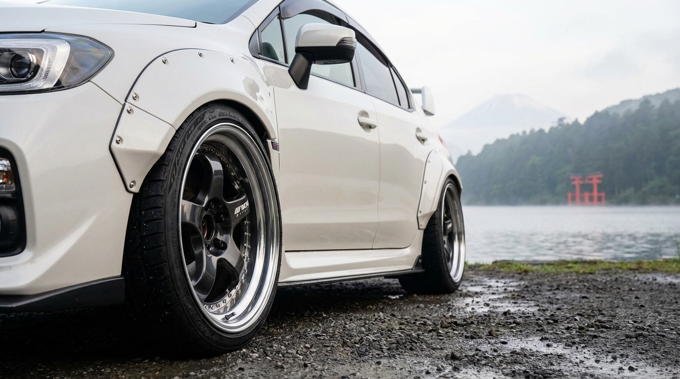 スバル WRX STI/S4 (VA 14-21) 速さの秘密は足元にある｜タイヤ＆ホイール【PCD 5×114.3】 スタンス限界