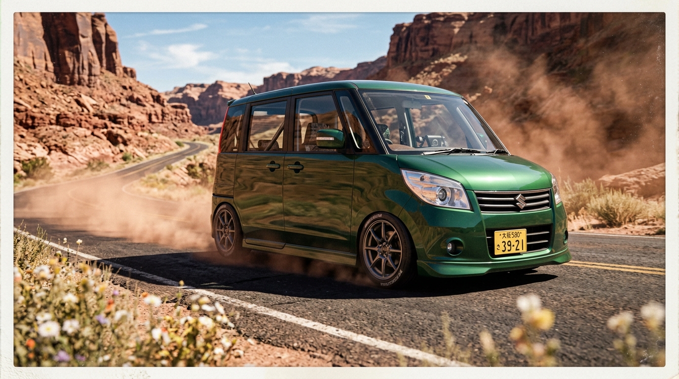 スズキ パレット(MK21S) ホイール・タイヤサイズ表｜純正〜インチアップ〜ツライチ シネマティック