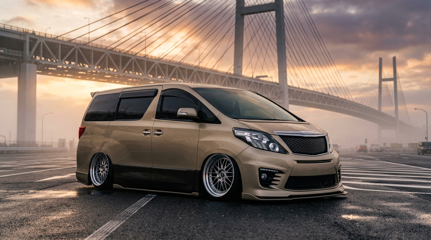 トヨタ アルファード(2代目/H20) ホイール・タイヤサイズ表｜純正〜インチアップ〜ツライチ シネマティック