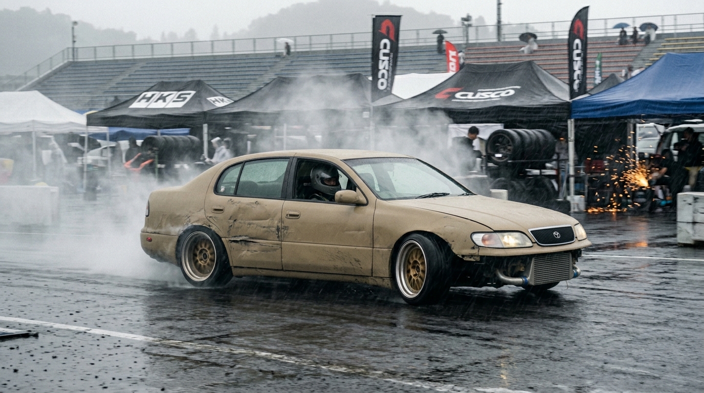 トヨタ アリスト(S140) ホイール・タイヤサイズ表｜純正〜インチアップ〜ツライチ スタンス限界