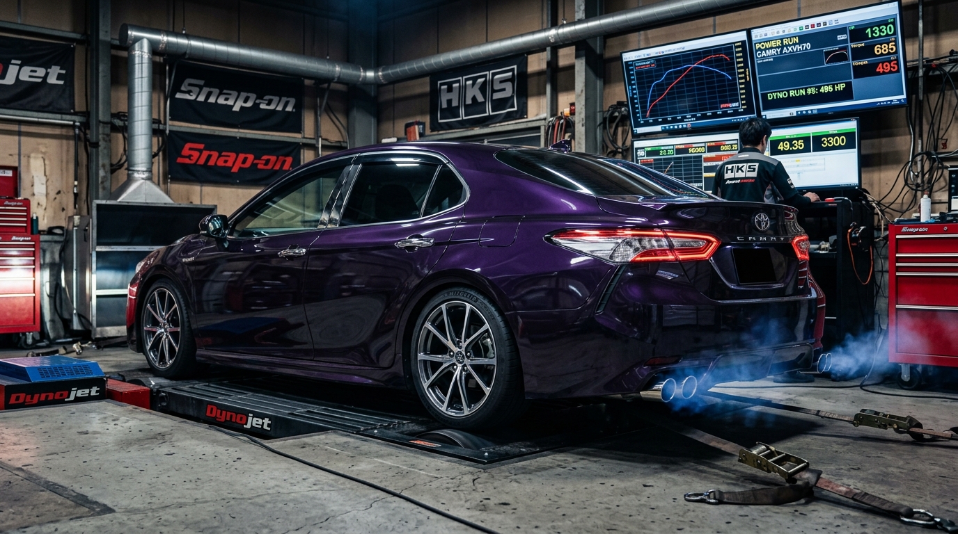 トヨタ カムリ(10代目/AXVH70) ホイール・タイヤサイズ表｜純正〜インチアップ〜ツライチ スタンス限界