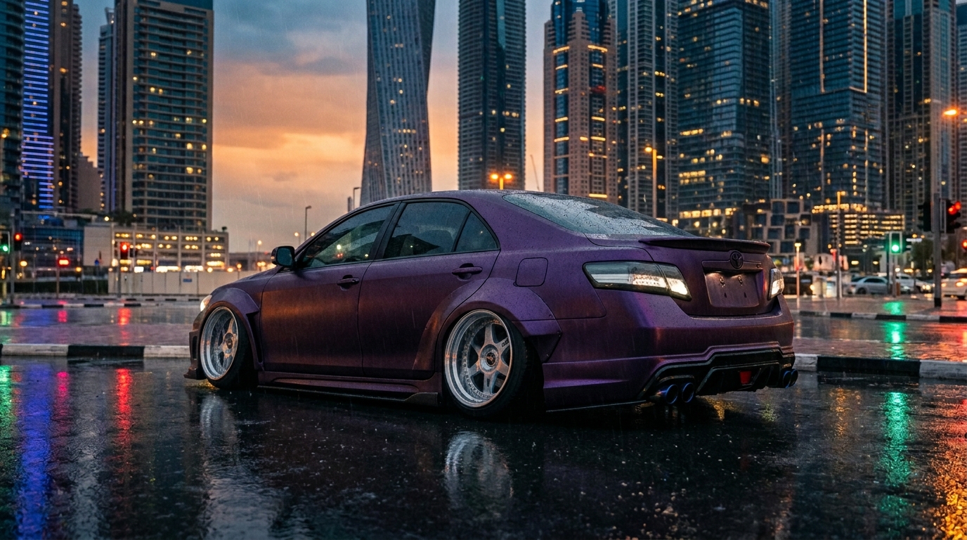 トヨタ カムリ(8代目/V50) ホイール・タイヤサイズ表｜純正〜インチアップ〜ツライチ スタンス限界