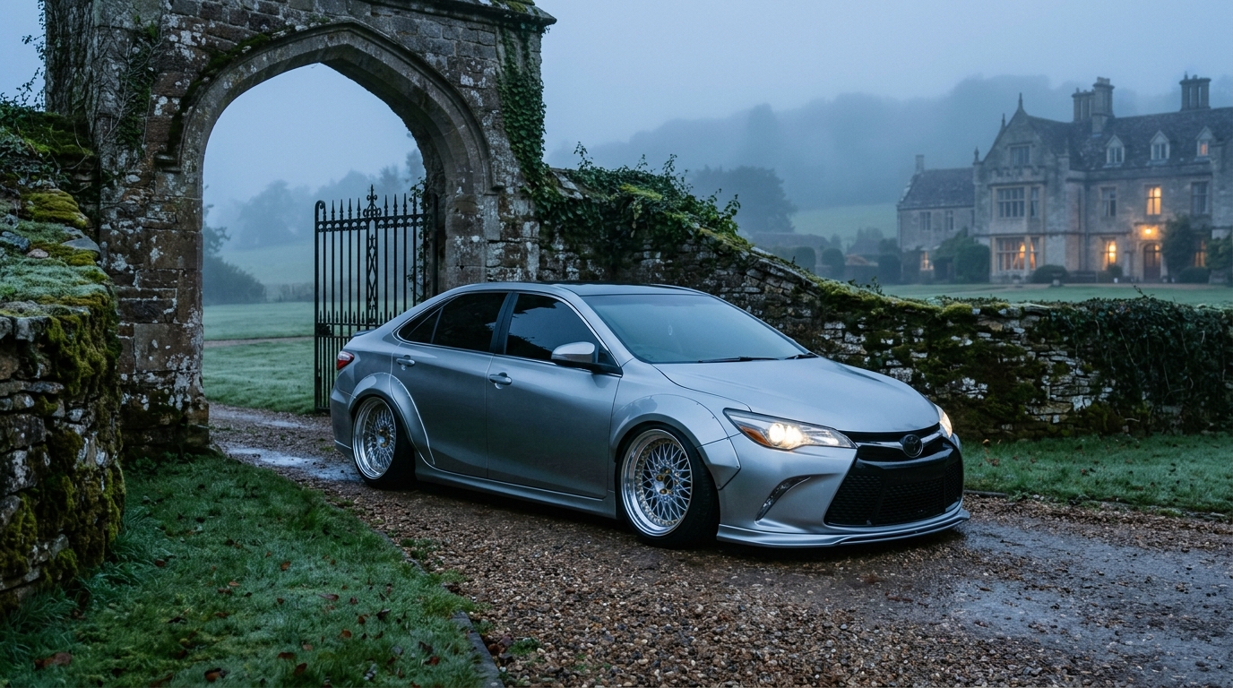 トヨタ カムリ(9代目/V70) ホイール・タイヤサイズ表｜純正〜インチアップ〜ツライチ スタンス限界