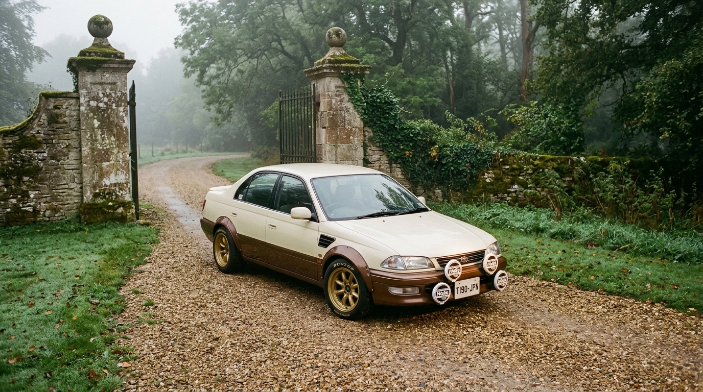 トヨタ カリーナ(T190) ホイール・タイヤサイズ表｜純正〜インチアップ〜ツライチ シネマティック