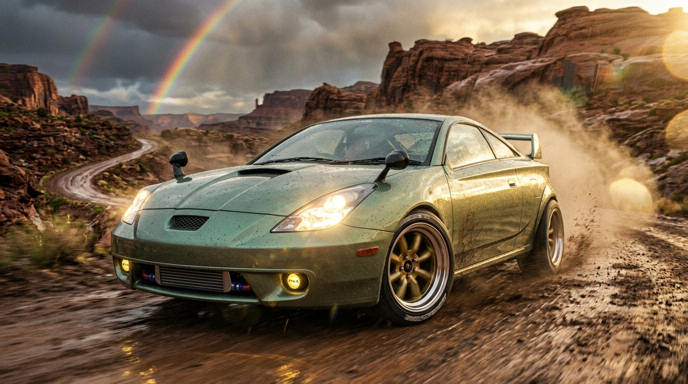 トヨタ セリカ(7代目/T230) ホイール・タイヤサイズ表｜純正〜インチアップ〜ツライチ シネマティック