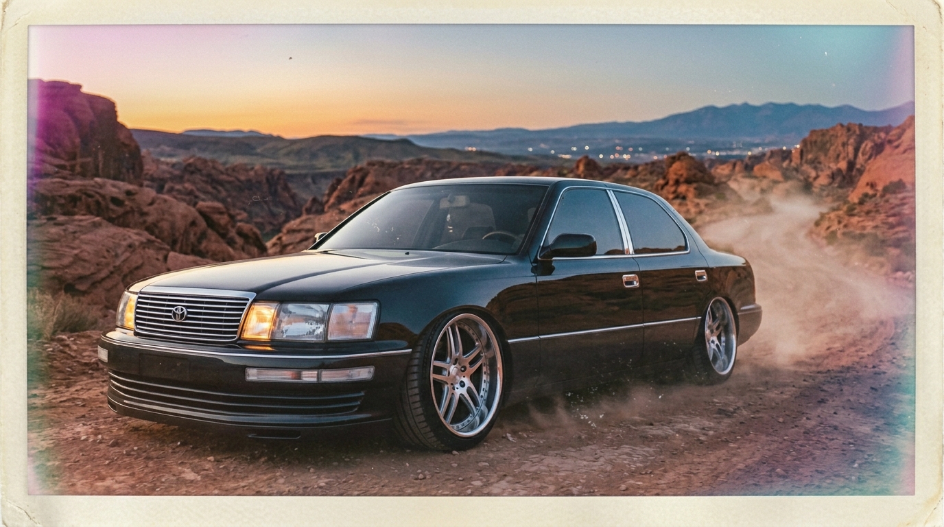 トヨタ セルシオ_初代_UCF10_1989-1994(UCF10/1989-1994) ホイール・タイヤサイズ表｜純正〜インチアップ〜ツライチ シネマティック