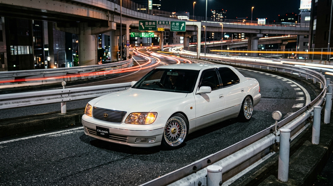 トヨタ セルシオ(2代目/UCF20) ホイール・タイヤサイズ表｜純正〜インチアップ〜ツライチ カルチャー