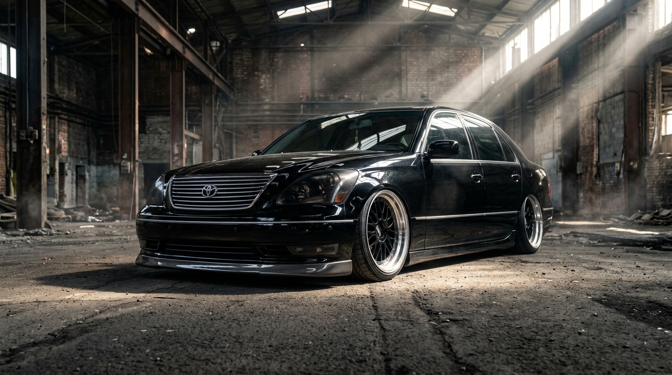 トヨタ セルシオ_3代目_UCF30_2000-2006(UCF30/2000-2006) ホイール・タイヤサイズ表｜純正〜インチアップ〜ツライチ シネマティック