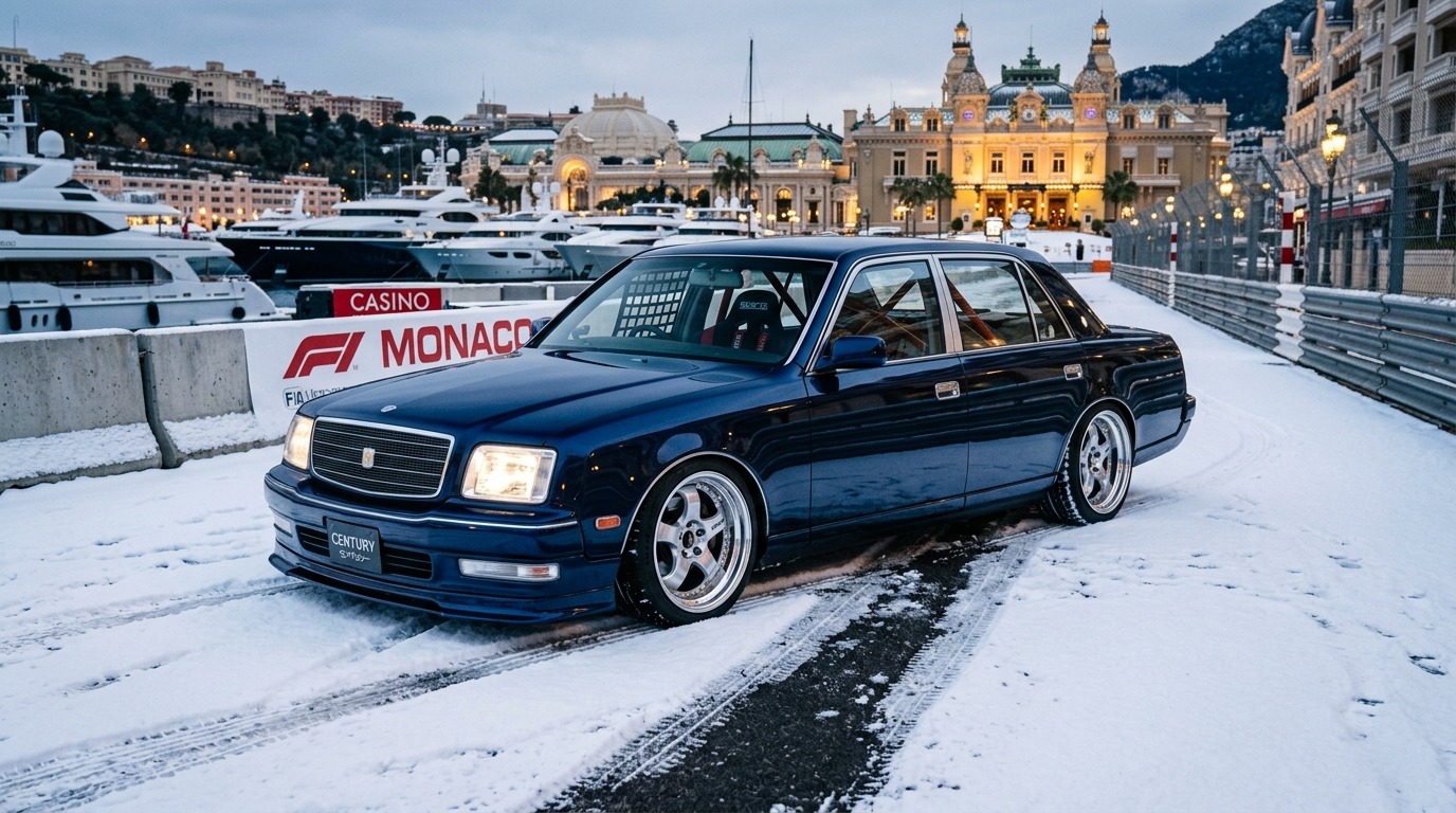 トヨタ センチュリー (2代目 G50 97-17) 贅沢な足元、走りに品格｜タイヤ＆ホイール【PCD 5×114.3】 カルチャー