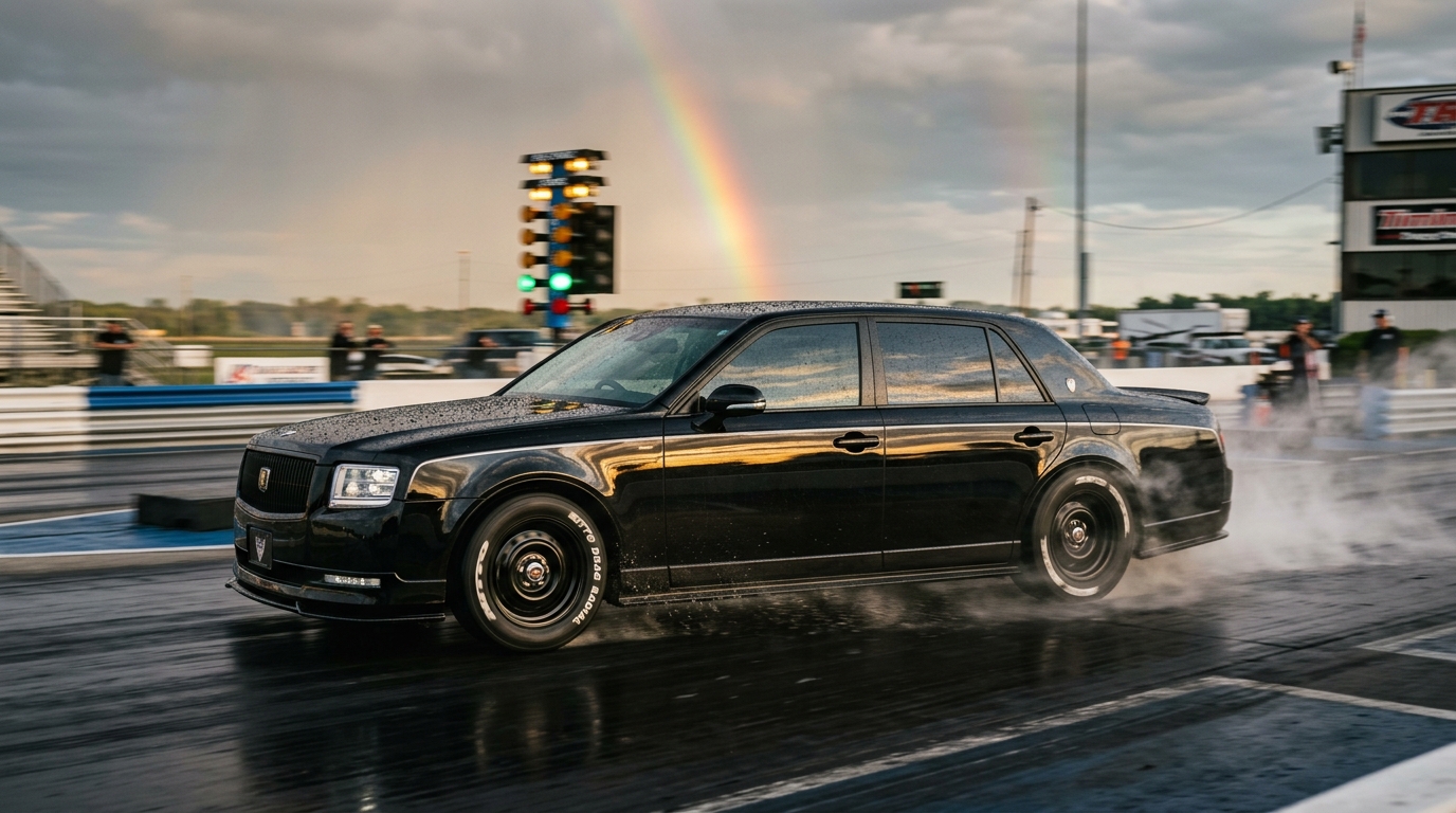 トヨタ センチュリー (3代目 UWG60 18-) 紳士の足元、ここに極まる｜タイヤ＆ホイール【PCD 5×114.3】 アクション