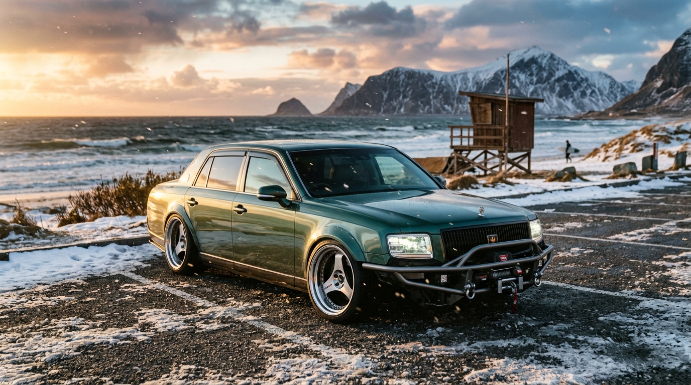 トヨタ センチュリー (3代目 UWG60 18-) 紳士の足元、ここに極まる｜タイヤ＆ホイール【PCD 5×114.3】 シネマティック