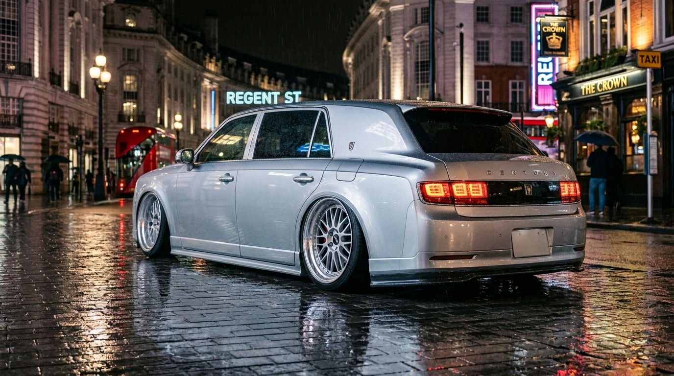 トヨタ センチュリー SUV(GRG75) ホイール・タイヤサイズ表｜純正〜インチアップ〜ツライチ スタンス限界