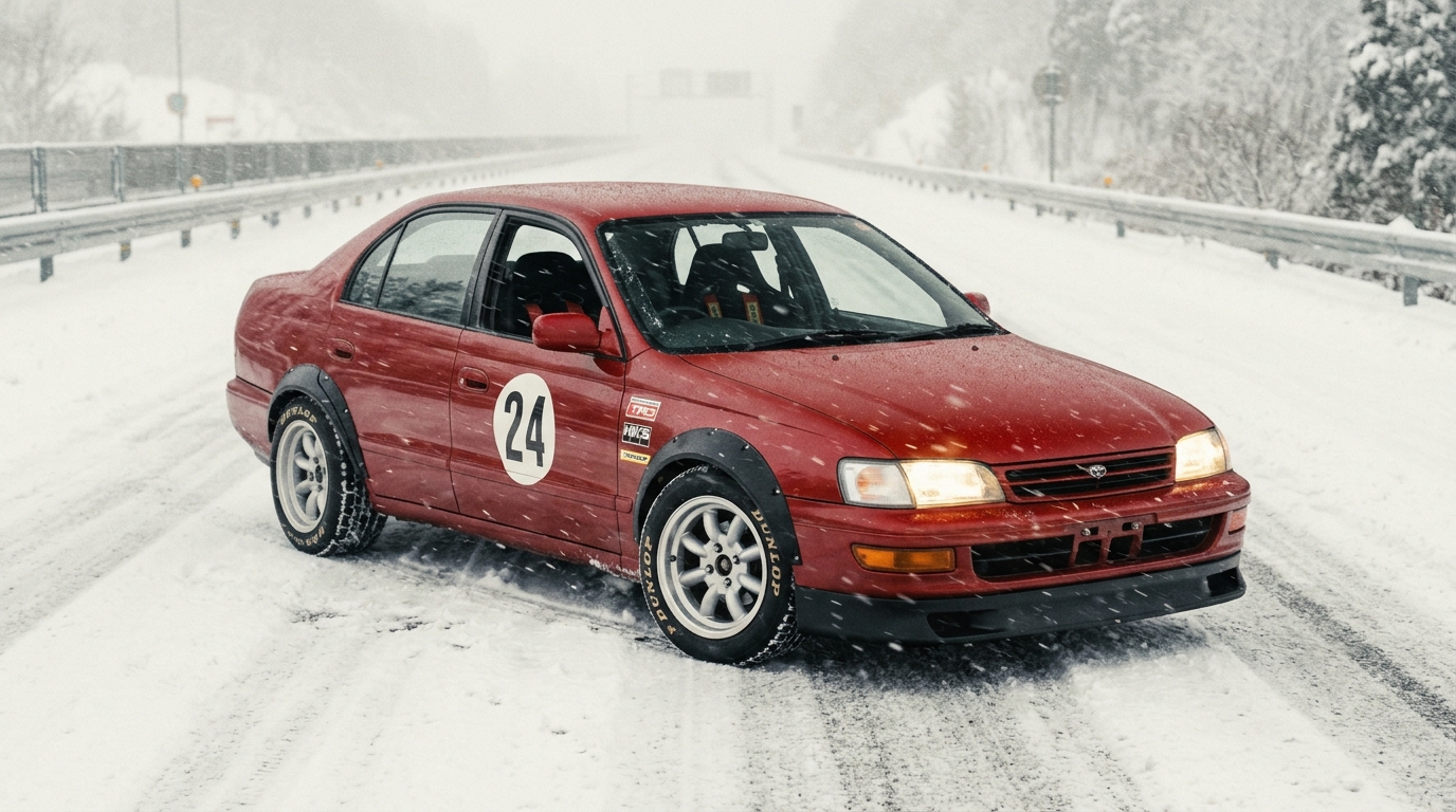 トヨタ コロナ(T190) ホイール・タイヤサイズ表｜純正〜インチアップ〜ツライチ アクション