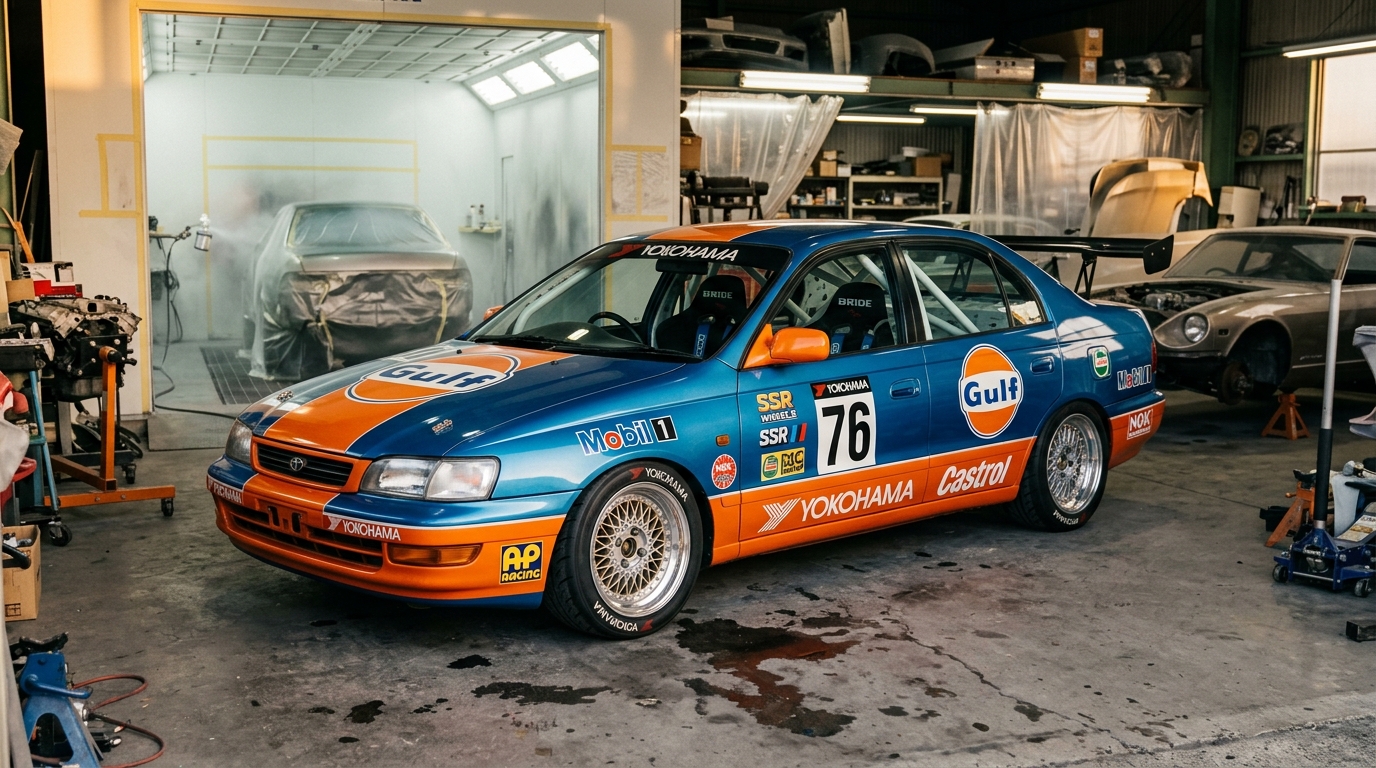 トヨタ コロナ(T190) ホイール・タイヤサイズ表｜純正〜インチアップ〜ツライチ カルチャー