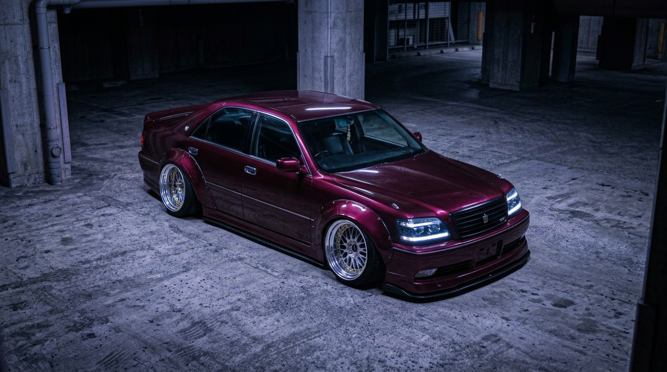 トヨタ クラウン(10代目/S150) ホイール・タイヤサイズ表｜純正〜インチアップ〜ツライチ スタンス限界