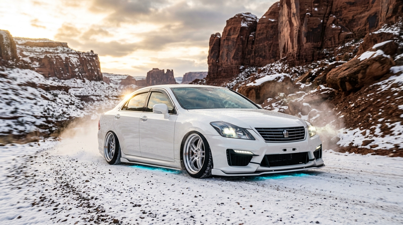 トヨタ クラウン(13代目/S200) ホイール・タイヤサイズ表｜純正〜インチアップ〜ツライチ シネマティック