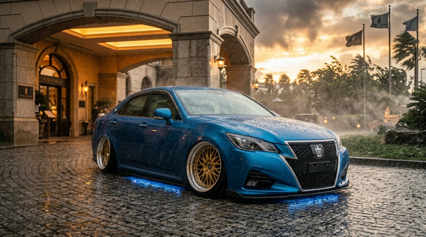 トヨタ クラウン(14代目/S210) ホイール・タイヤサイズ表｜純正〜インチアップ〜ツライチ スタンス限界