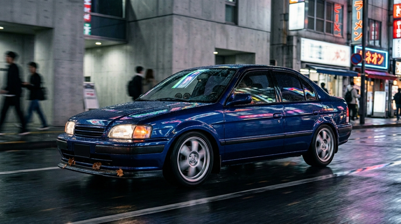 トヨタ ターセル_EL50_1994-1999(EL50/1994-1999) ホイール・タイヤサイズ表｜純正〜インチアップ〜ツライチ シネマティック